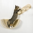 thumbnail image 6 of E-Western Cat Wall Shelves 4 Pcs Wall Mounted Cat Tree Climbing Shelf with Hammock for Sleeping Playing Beige, 6 of 6