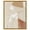 Gold Frame, variant on Mineral Veins I Canvas Print Brown Art by Art Remedy, Black Frame, 16 x 20