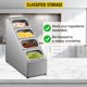 thumbnail image 1 of Estante para especias VEVOR de acero inoxidable 4 filas, 1 of 9