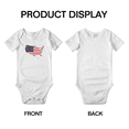 thumbnail image 3 of Usa Map Flag Funny Baby Clothes Bodysuit Boy Girl Unisex, 3 of 5