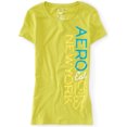 thumbnail image 1 of Aeropostale - Camiseta gráfica para mujer Vertical Aero New York, verde, extragrande Aeropostale  Camiseta gráfica, 1 of 1