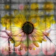 thumbnail image 2 of Pink and Yellow Sunflower by Parvez Taj Painting Print on Wrapped Canvas, 2 of 5