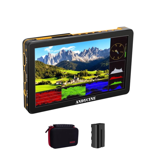 Monitor de vídeo DSLR ANDYCINE T6 de 6 pulgadas 1920 x 1080 4K HDMI