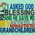thumbnail image 3 of CafePress - Blessing 5 Autistic & Nonautistic Grandchildren Da - Men's Classic Graphic Cotton T-Shirt, 3 of 4
