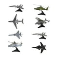 thumbnail image 3 of 8 piezas DIY Airplane Model Collection en miniatura Colección de peso ligero para mesa Estilo a, 3 of 9