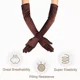 thumbnail image 5 of Guantes Largos Elegantes De Dama Satin Accesorio Disfraz, 5 of 6