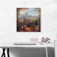 thumbnail image 2 of ARTCANVAS The Magpie on the Gallows 1568 Canvas Art Print by Pieter Bruegel the Elder - Size: 18" x 18" (1.50" Deep), 2 of 9
