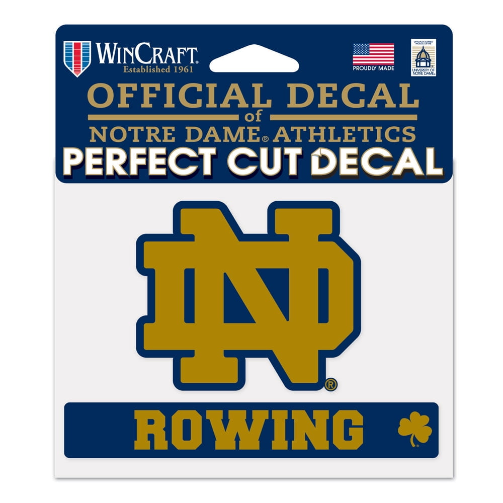Blue Fremont Die NCAA Notre Dame Fighting Irish Ombre Car Flag One Size 2 Pack 