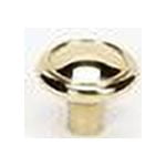 Alno 1 1/2" Knob - Polished Brass