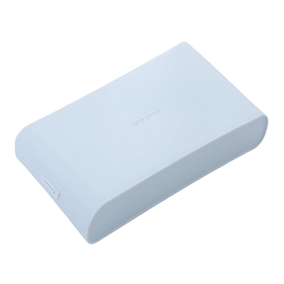 Large Plastic Pencil Box with Double-Layer Storage Compartment and Frosted Matte Finish for Students