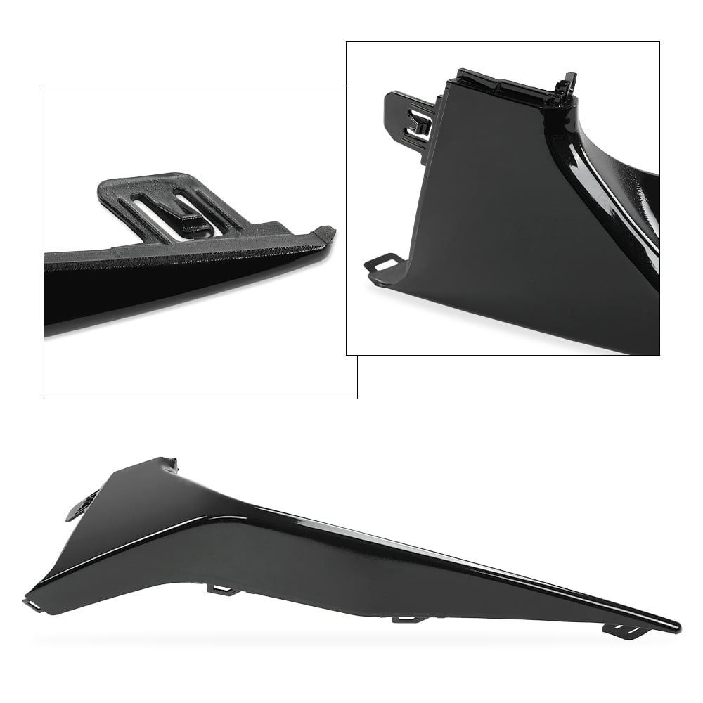 PIT66 Front Bumper Side Lower Molding Trim Right Passenger Side Fit for Toyota Corolla 2020-2022 5211202110 5211212310 TO1047112