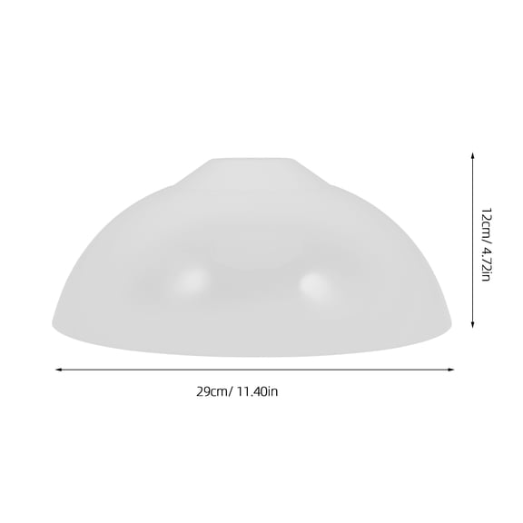 SOPOTUTU White Acrylic Lampshade for Indoor Chandeliers Decor Replacement