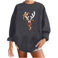 thumbnail image 4 of Mode de Noël Sweat-Shirt Décontracté à Manches Longues Imprimé pour Femmes, 4 of 9
