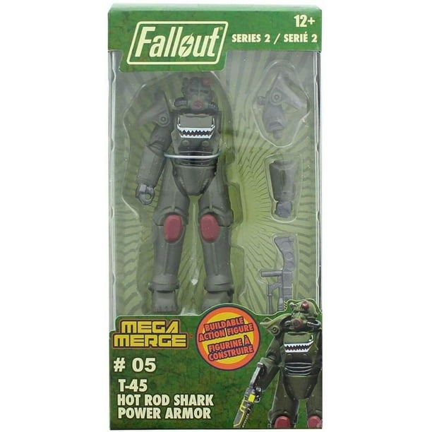 Just Toys T 45 Hot Rod Shark Power Armor Fallout Action Figure Walmart Com