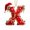 Red-X, variant on BadyminCSL Christmas Tree Topper Hollowed-out Glitter Tree Top Star Christmas Tree Top Five-pointed Star Christmas Tree Decoration