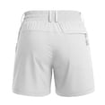 thumbnail image 5 of Axiiglly Athletic Shorts for Women Elastic Waist Button Workout Shorts with Pockets Summer Casual Ourdoor Solid Color Shorts S-3XL, 5 of 8