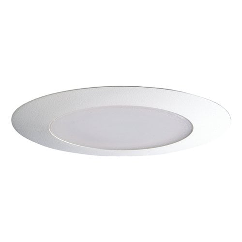 Halo Recessed Lighting 70PS 8 Albalite Flat Glass Lens With White Polymer Trim Ring 