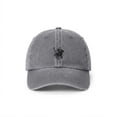 thumbnail image 1 of Gorra Polo Club Yorkshire Unitalla con Logo Bordado y Efecto Acid Wash Gris, 1 of 4
