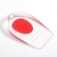 thumbnail image 4 of 2 Pairs Silicone Half Heel Pad Pad Silicone Half Heel Transparent Insole Heel Mat Half Pad Increased Shoe Mat, Men, 4 of 9