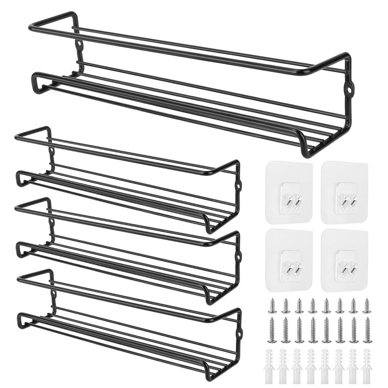 KitchenPro Herb Spice Rack Set Wall Mount Organizer 12 Seasoning Containers  With Sugar Bowl, Salt Shaker & Spoon. From Bai10, $9.95