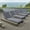 Sandblast Gray+Dark Grey, variant on Christopher Knight Home Outdoor Chaise Lounges, Adjustable Reclining Backrest, Solid Wood Frame, Cream Cushion, Set of 4