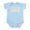 Sky Blue, variant on - Police Officer's Princess Infant Bodysuit - Baby Light Bodysuit, Size Newborn - 24 Months