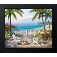 thumbnail image 2 of Kim, Sung 17x15 Black Modern Framed Museum Art Print Titled - Coastal View, 2 of 5
