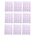 thumbnail image 1 of Soidarity 9 unids/set pegatinas de uñas de línea francesa gradiente con colores ricos accesorios de calcomanías finas para uñas Juegos de manicura mil novecientos veinticinco, 1 of 6