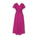thumbnail image 3 of WILLBEST Vestidos con Curvas para Mujer Vestido de Vacaciones de Lunares con Lazo En La Cintura, Cuello En V, Largo Medio y Manga Corta Extra Grande, 3 of 3