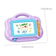thumbnail image 3 of Blue Kids Magnetic Drawing Board Toy Writing Puzzle Graffiti Type For Kindergarten Educational Gift Safe Material Portable Activity Fun, 3 of 6