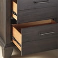 thumbnail image 5 of Home Square Two Drawer Wood Nightstand Set in Honey Brown (Set of 2), 5 of 11