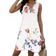 thumbnail image 3 of Vestido de Verano para las Mujeres Impreso sin Mangas Cuello en V, Sexy Y Casual Vestido Sexy para las Mujeres, 3 of 5