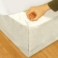 thumbnail image 3 of Veratex  'Hike Up Your Skirt' Adjustable 16-inch Linen Bedskirt, 3 of 5