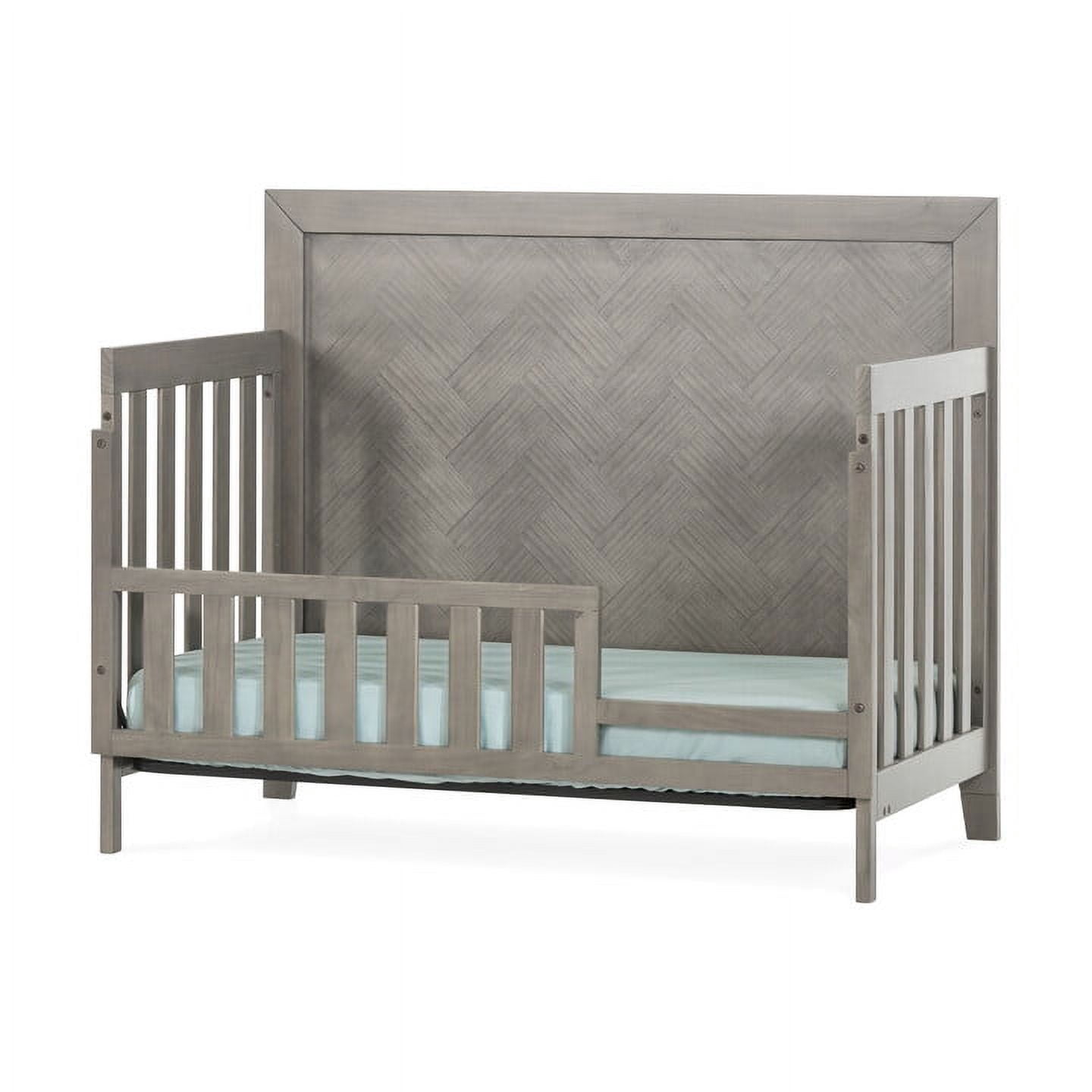 Child Craft Guard Rail (Kieran), Crescent Gray