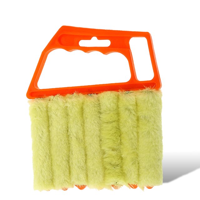Injueey Cepillo ciego para aire acondicionado, cortinas con persianas, persianas, ventanas, herramientas de limpieza de mano para calefacción, Type6 NO6