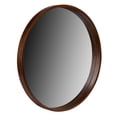 thumbnail image 3 of hometrends Woodtone Finish Round Mirror, 3 of 4