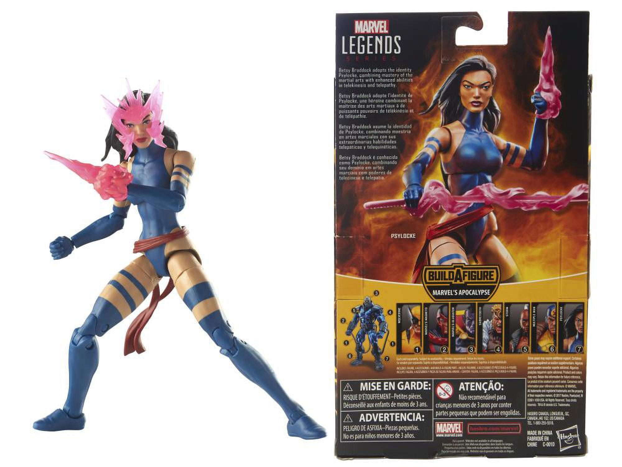 Marvel X-Men 6-inch Legends Series Psylocke