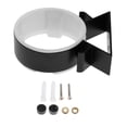 thumbnail image 4 of Secador de pelo de puerta, soporte de pared y almacenamiento para secador, de aluminio Negro, 4 of 9
