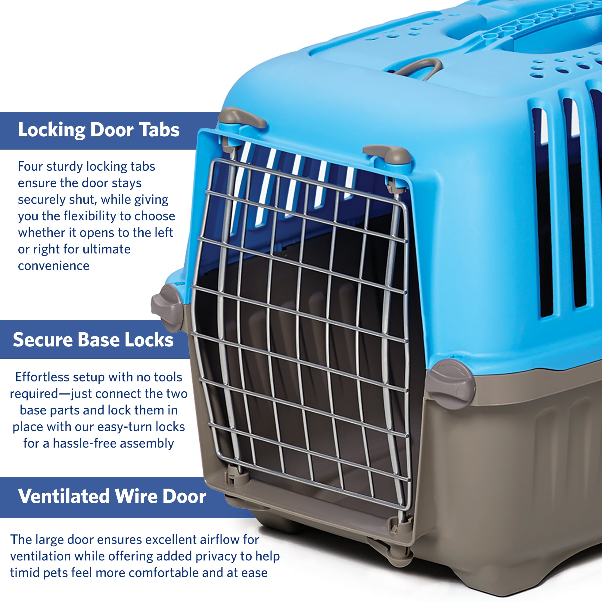 MidWest Homes for Pets 22 inch Spree Travel Pet Carrier for Dog or