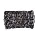 thumbnail image 2 of Sonducket Diadema de invierno para mujer, orejeras de ganchillo, motocicleta para mujer, color negro Accesorio para el cabello Negro+Blanco Sonducket AP009482-19B, 2 of 6