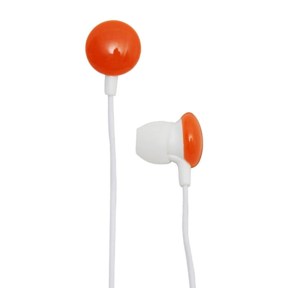 Couleur Gouttes Écouteurs- Orange