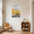 thumbnail image 2 of ZHONGYUTONG Christian Wall Art Mountains Canvas Prints Psalm 23 Scripture Pictures Bible Verses Inspirational Artwork for Home Office Decor Framed (12.00" x 18.00"), 2 of 5