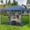 Navy, variant on 10x10 Canopy Tent,10 x 10 FT Pop Up Canopy with Mosquito Netting, Heavy Duty Pop Up Canopy with Mosquito Netting, Waterproof Easy Up Screen Shelter with Wheeled Bag, Outdoor Instant Sun Shade Portable