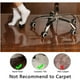 thumbnail image 4 of Tapete de PVC premium para alfombras, 24 x 21, resistente, transparente y deslizante. 62x53cm mate, 4 of 8
