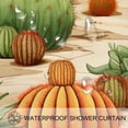thumbnail image 3 of Cactus Waterproof Shower Curtain Set with Hooks, Printed Bathroom Decoration - Shower Curtain Sets and Curtain Sets with Stunning Designs for Your Bathroom Décor, 3 of 5