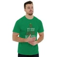 thumbnail image 5 of Christmas Is It Too Late To Be Good Men's Graphic T Shirt Tees Brisco Brands L, 5 of 6