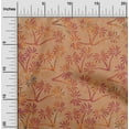 thumbnail image 1 of oneOone Viscose Jersey Brown Fabric Batik Sewing Fabric By The Yard Printed Diy Clothing Sewing Supplies 60 Inch Wide - AQ, 1 of 5