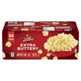 thumbnail image 1 of Orville Redenbacher Extra Butter Microwave Popcorn, 100% Whole Grain Popcorn, Non‑GMO Popcorn, Gluten Free, High Source of Fibre, 2.38kg (24 bags x 99g), 1 of 6