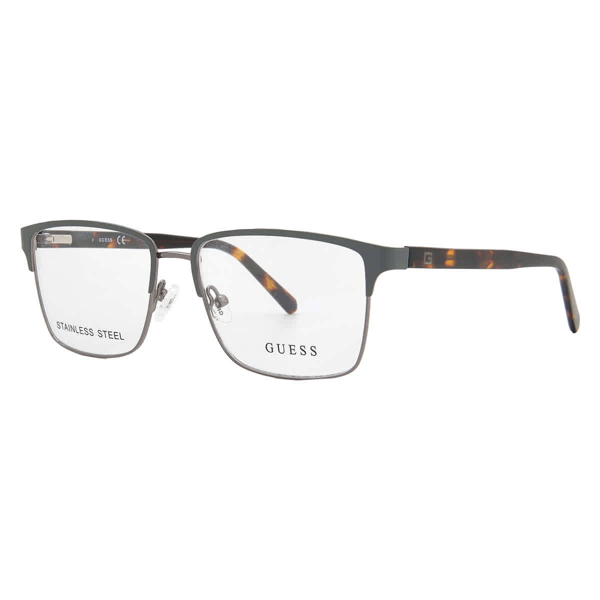 NEW  GUESS BY MARCIANO GM120 H07 HAVANA 53-16-140 EYEGLASSES Guess by Marciano GM0168 K07 Havana Rectangle Optical Frames  main image 4