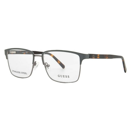 Guess GU50070 020 Men's Grey/Other Metal Full Rim Frame Eyeglasses
